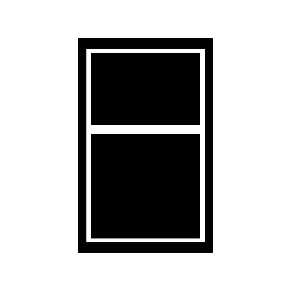 Window illustrated on white background vector