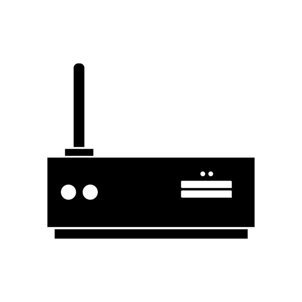 wifi ilustrado sobre fondo blanco vector