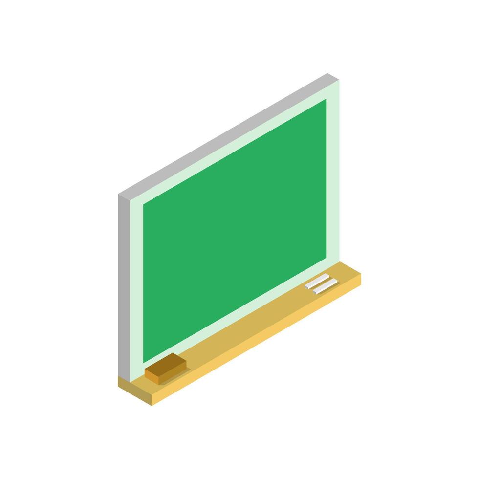 Blackboard Icon On White Background vector