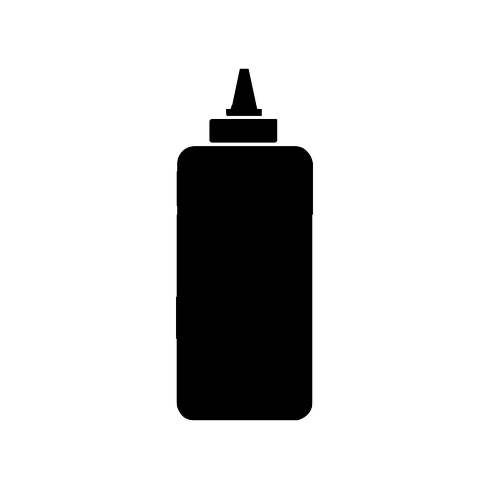 Glue bottle illustrated on white background vector