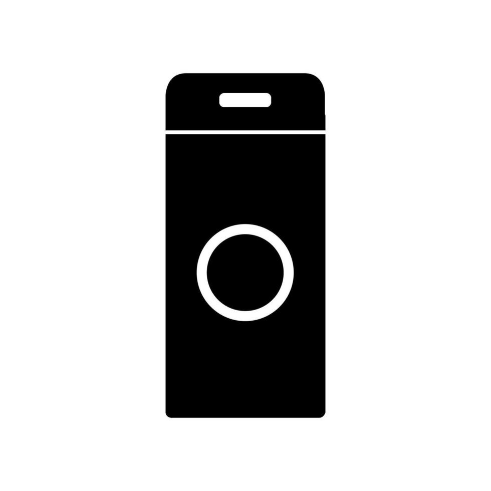 Shampoo bottle illustrated on white background vector
