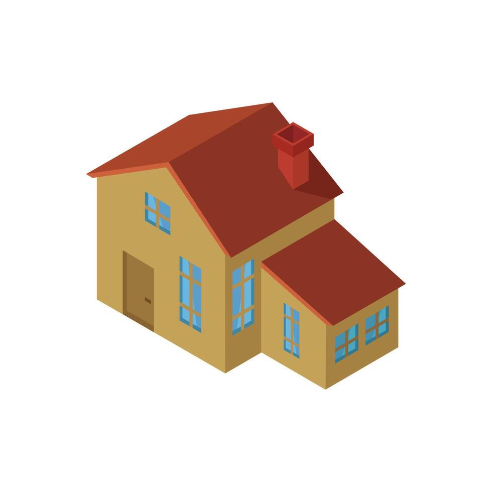 House Icon On Background vector