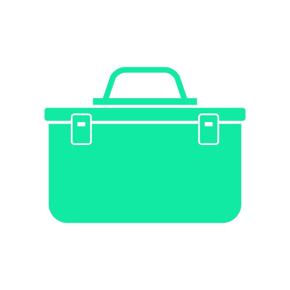 Lunchbox illustrated on white background vector