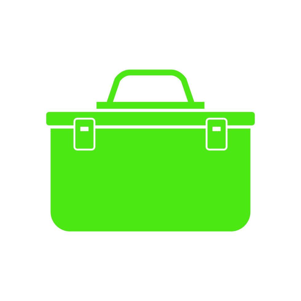Lunchbox illustrated on white background vector