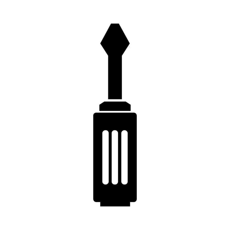 Screwdriver illustrated on white background vector