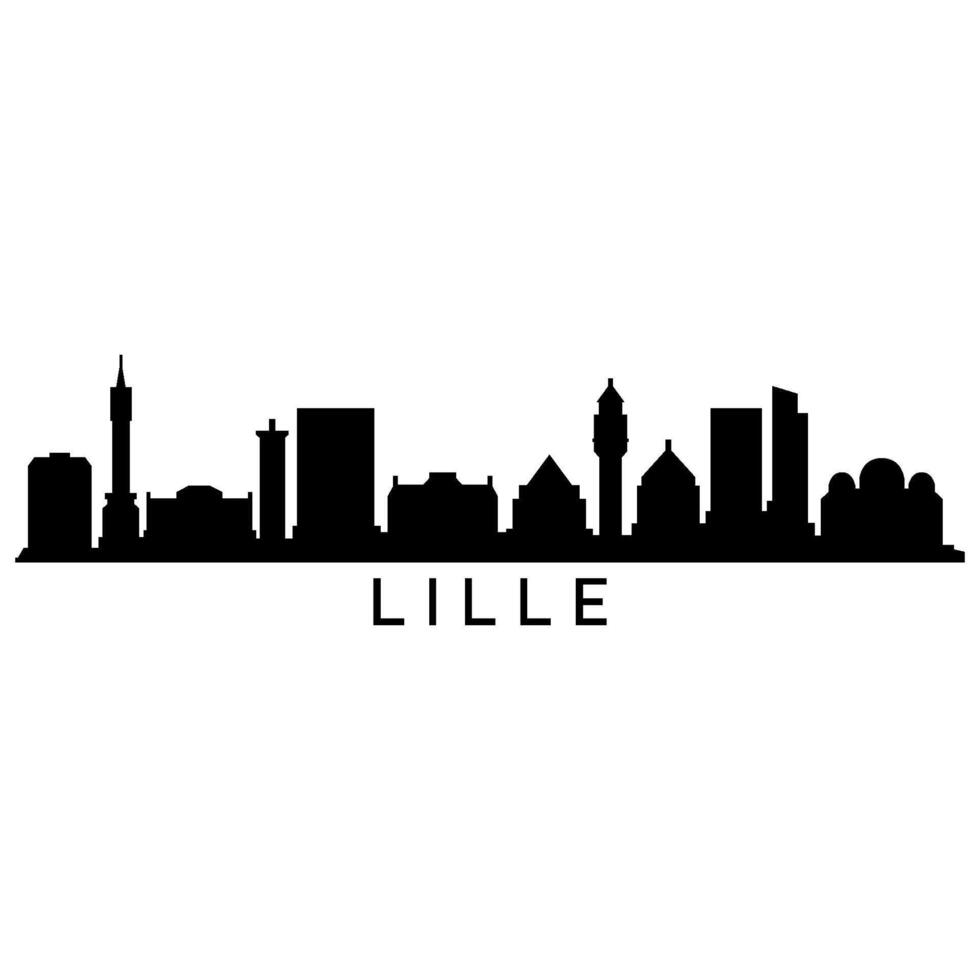 lille horizonte en blanco antecedentes vector