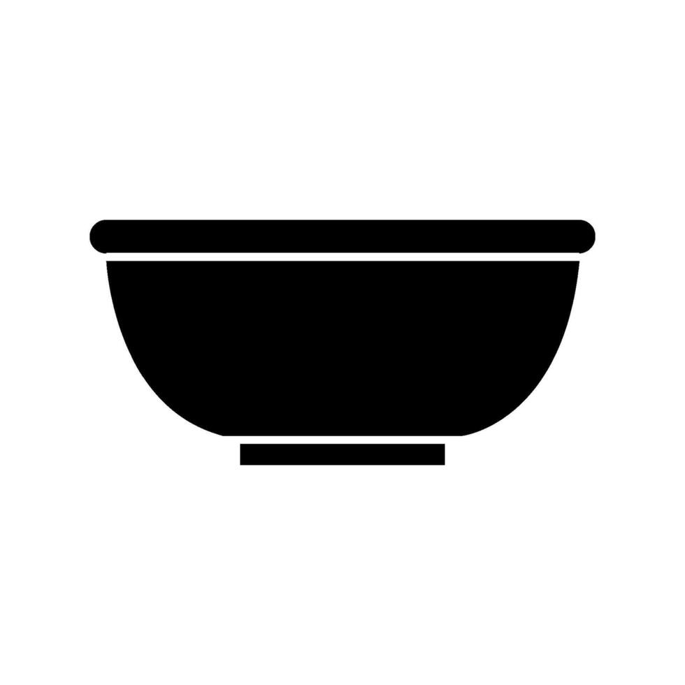 Basin illustrated on white background vector