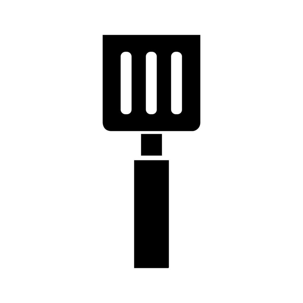 Kitchen spatula illustrated on white background vector