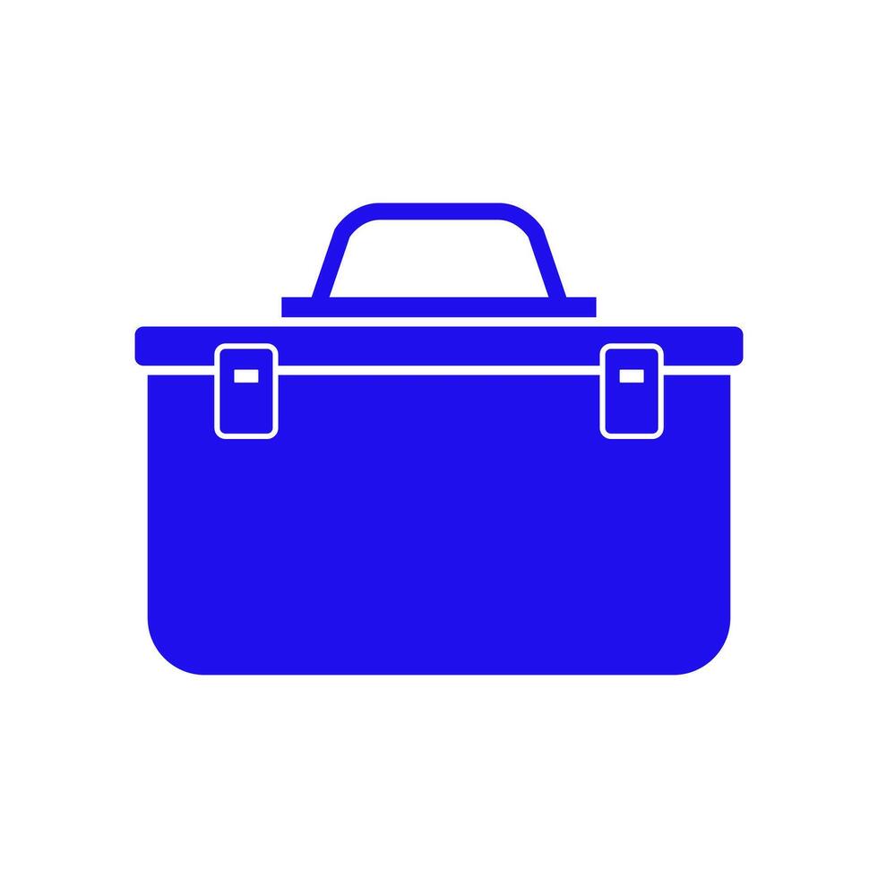 Lunchbox illustrated on white background vector