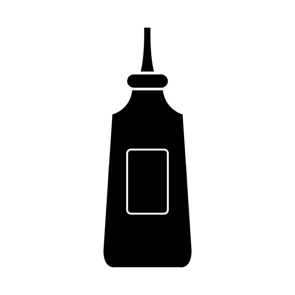 Glue bottle illustrated on white background vector