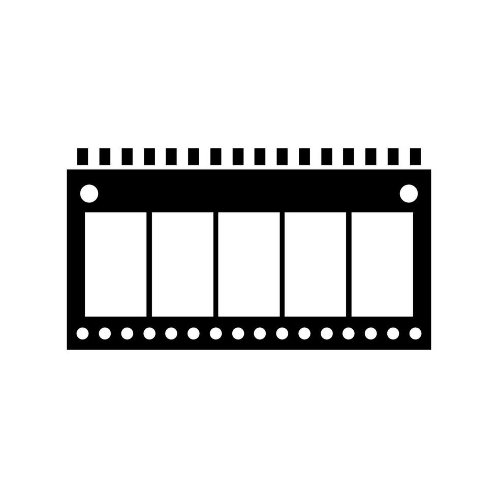 Ram memory illustrated on white background vector