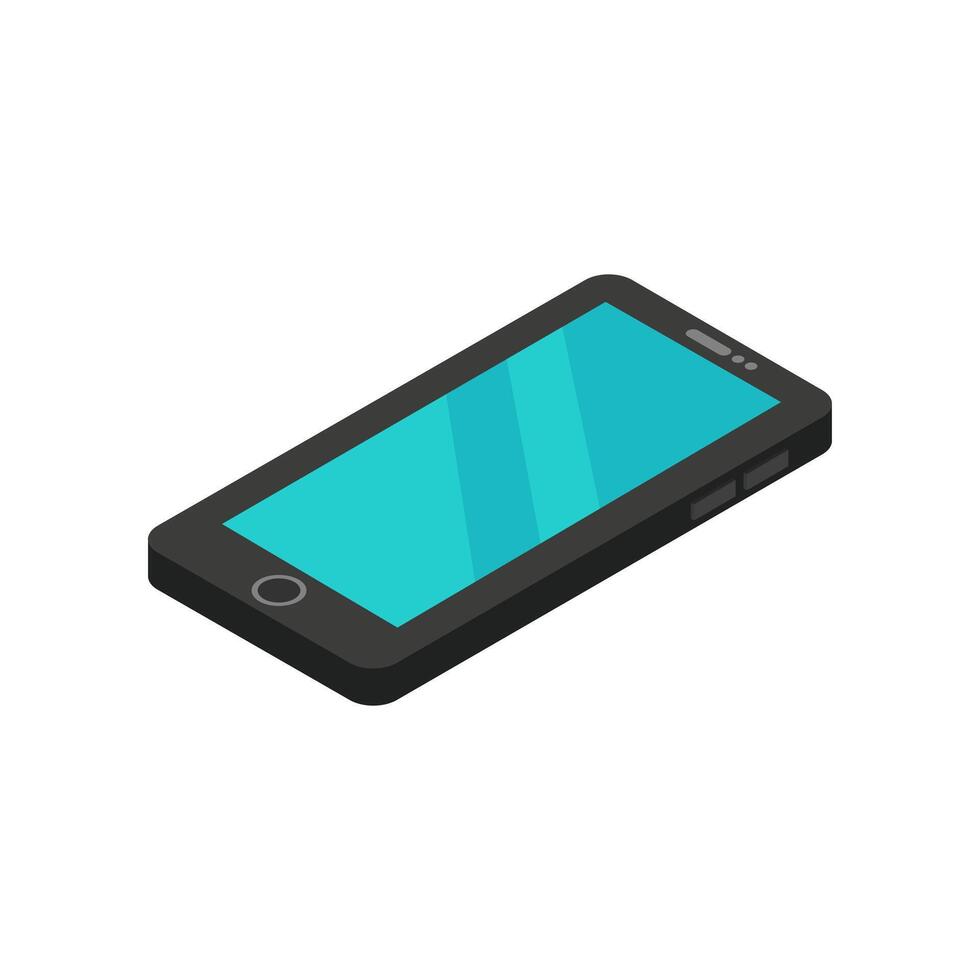 Smartphone Icon On Background vector