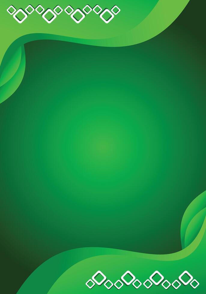 abstract green wave vertical background 42344011 Vector Art at Vecteezy