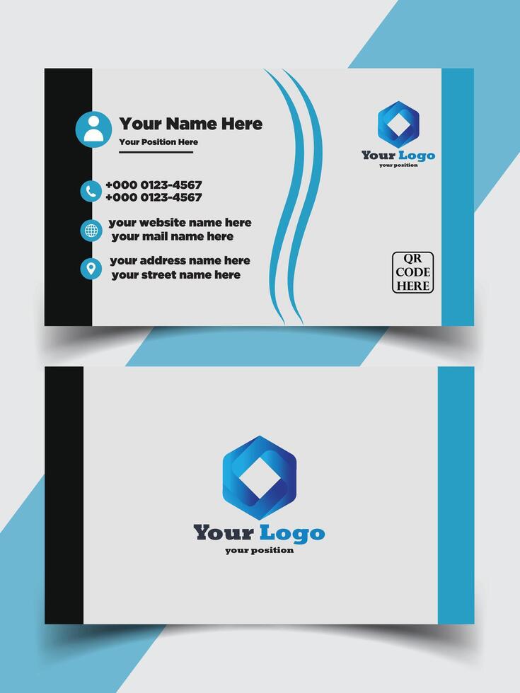 premium business card 2024 vector