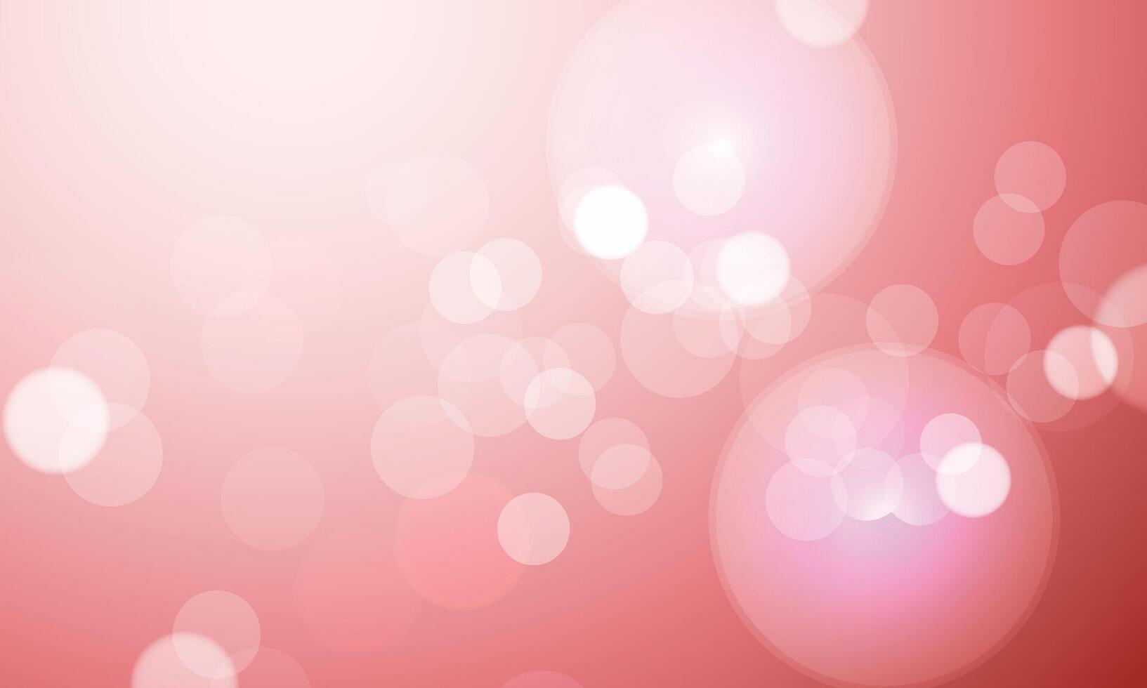 Vector gradient background with bokeh effect