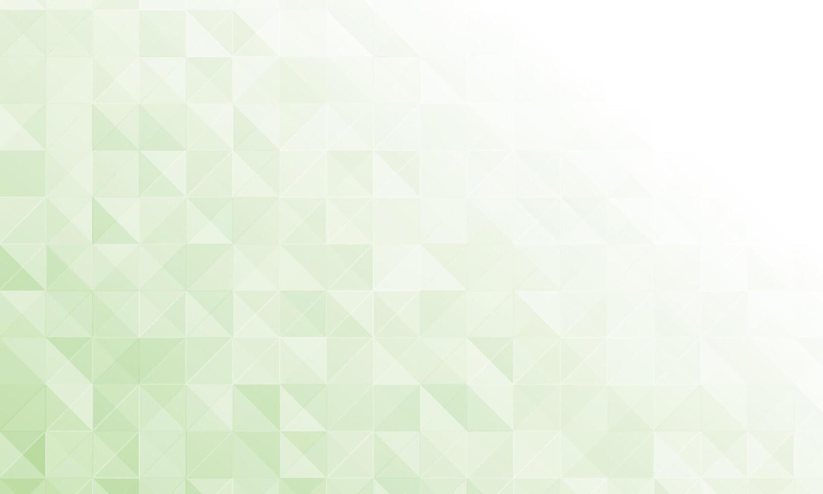Abstract green triangle shapes background vector