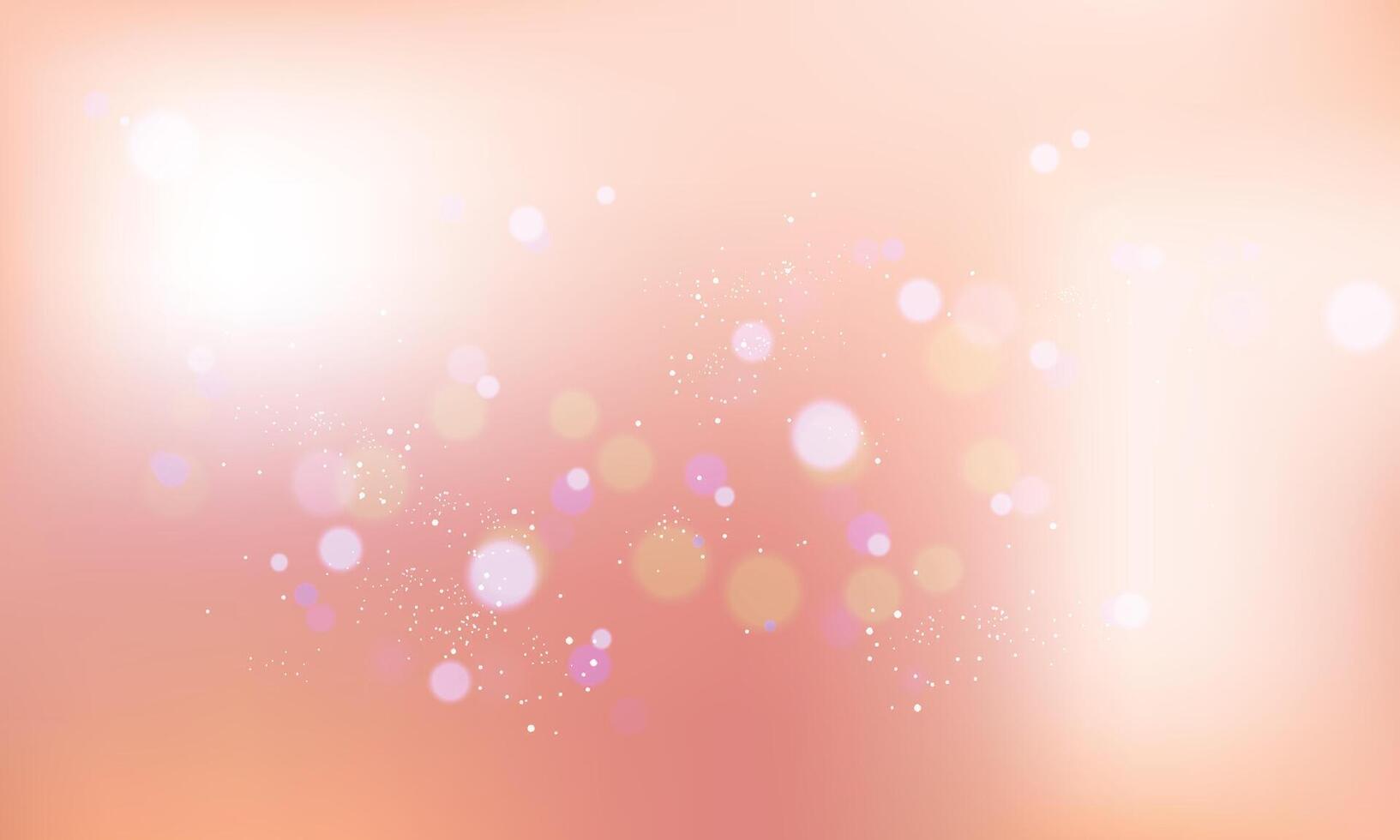 Vector gradient background with bokeh effect