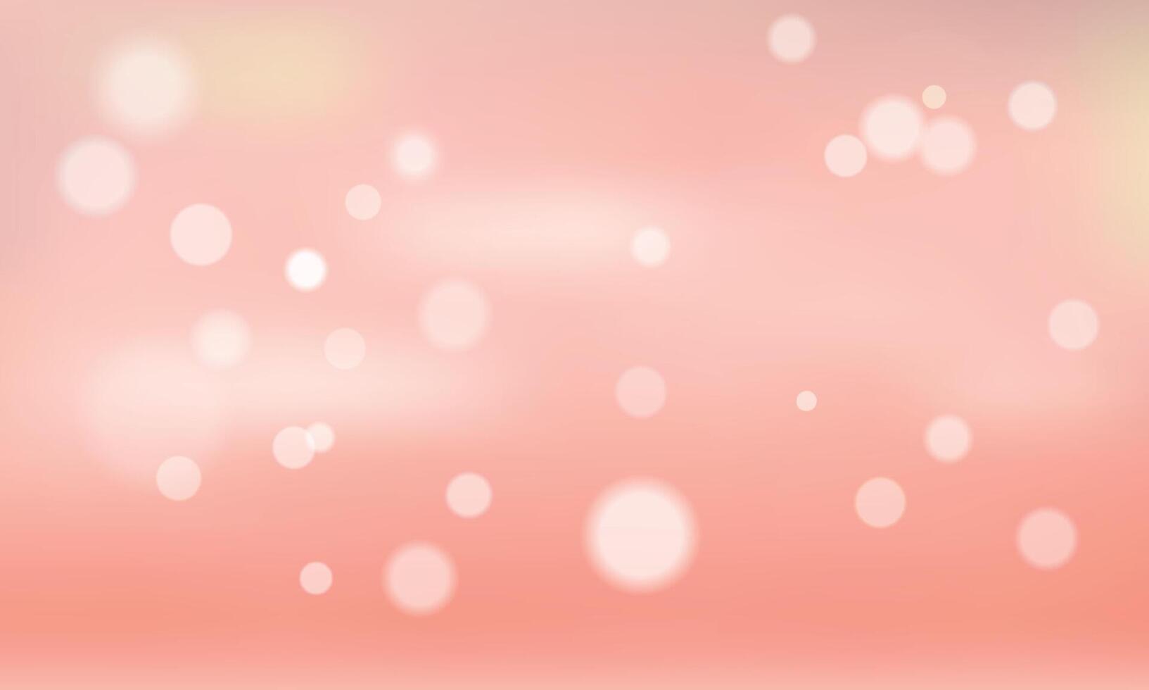 Vector realistic bokeh background design