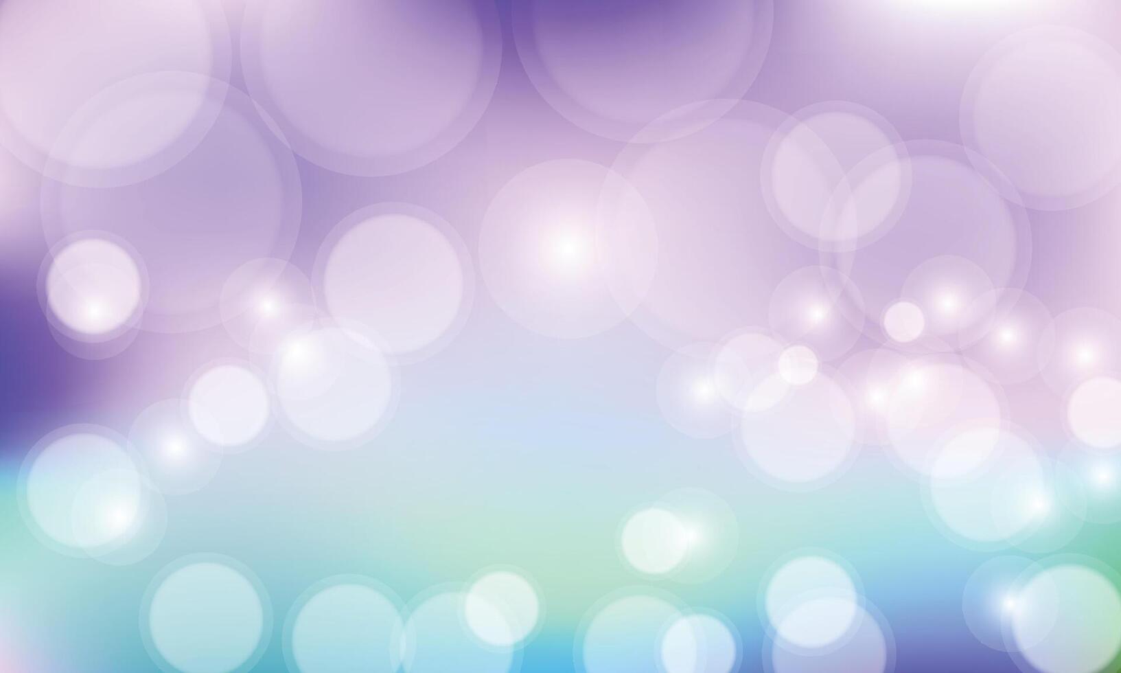 vector colored bokeh background with light