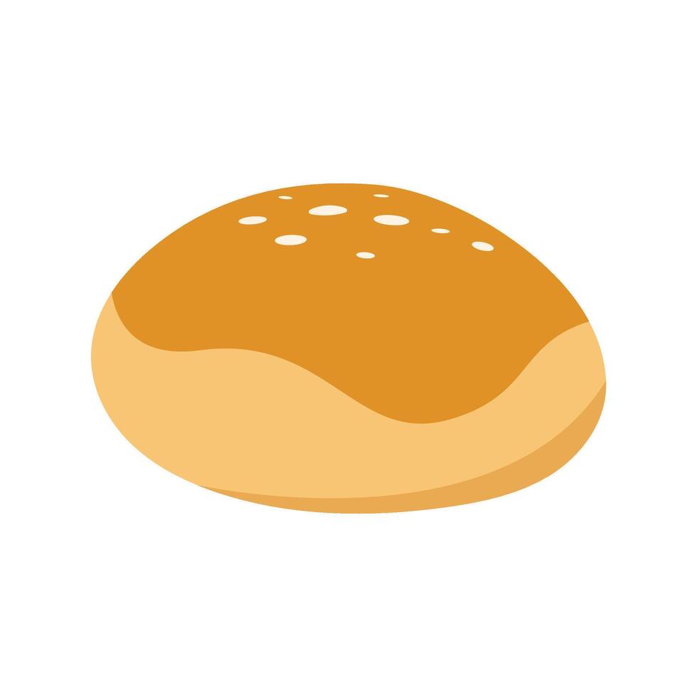 vector orgánico comida ilustración con Fresco un pan aislado