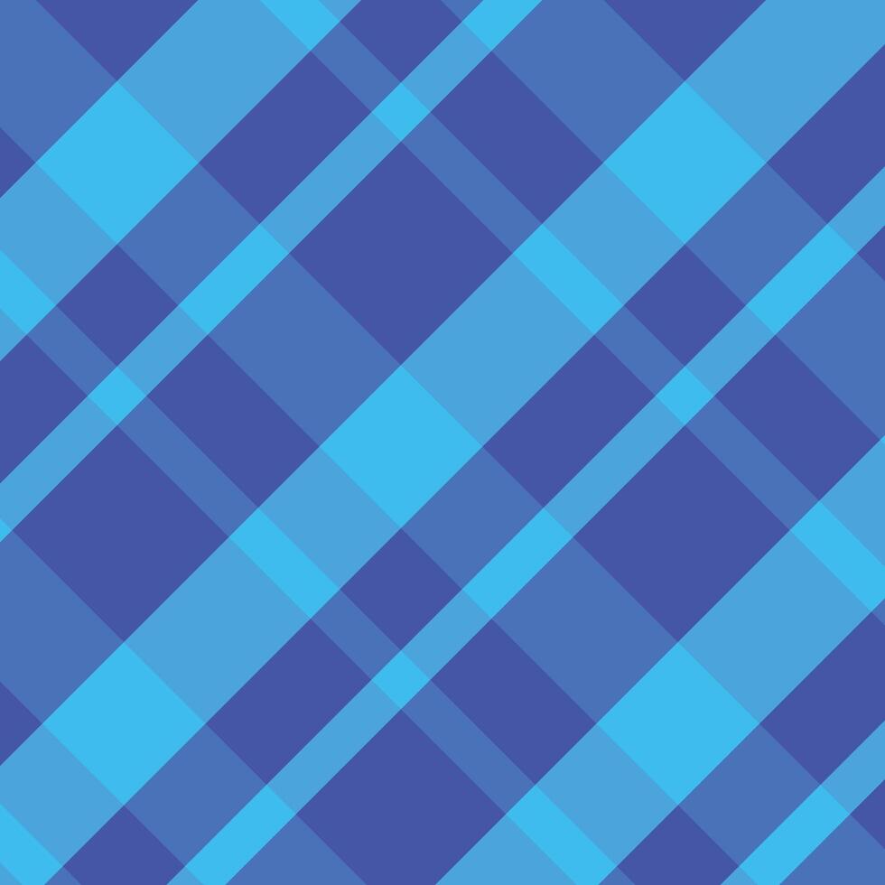 vector christmas themed background with a blue plaid pattern