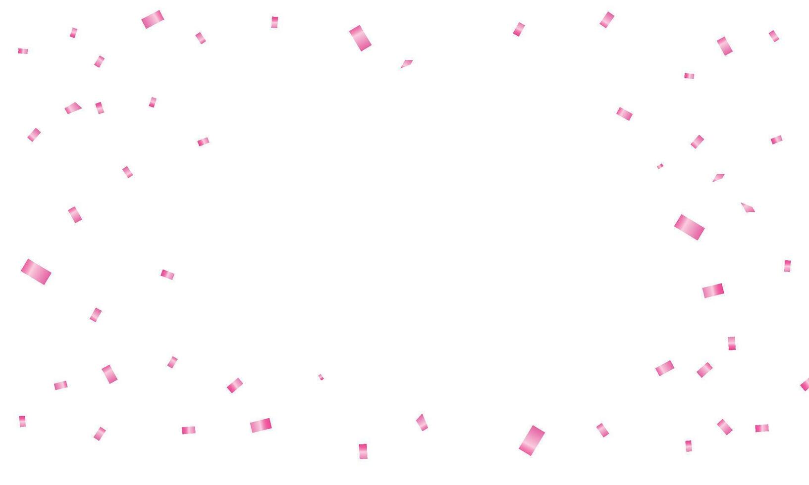 Vector red confetti background for decoration various festive celebrations vector illustration