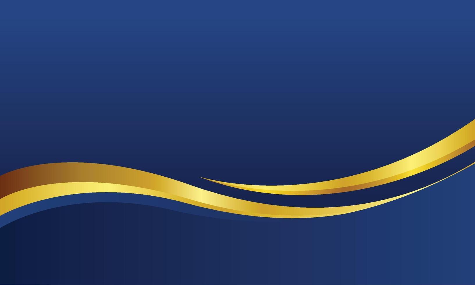 vector dark blue with luxury line design wave background