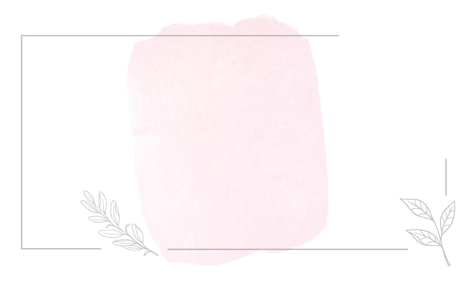 Vector watercolor pastel color background design