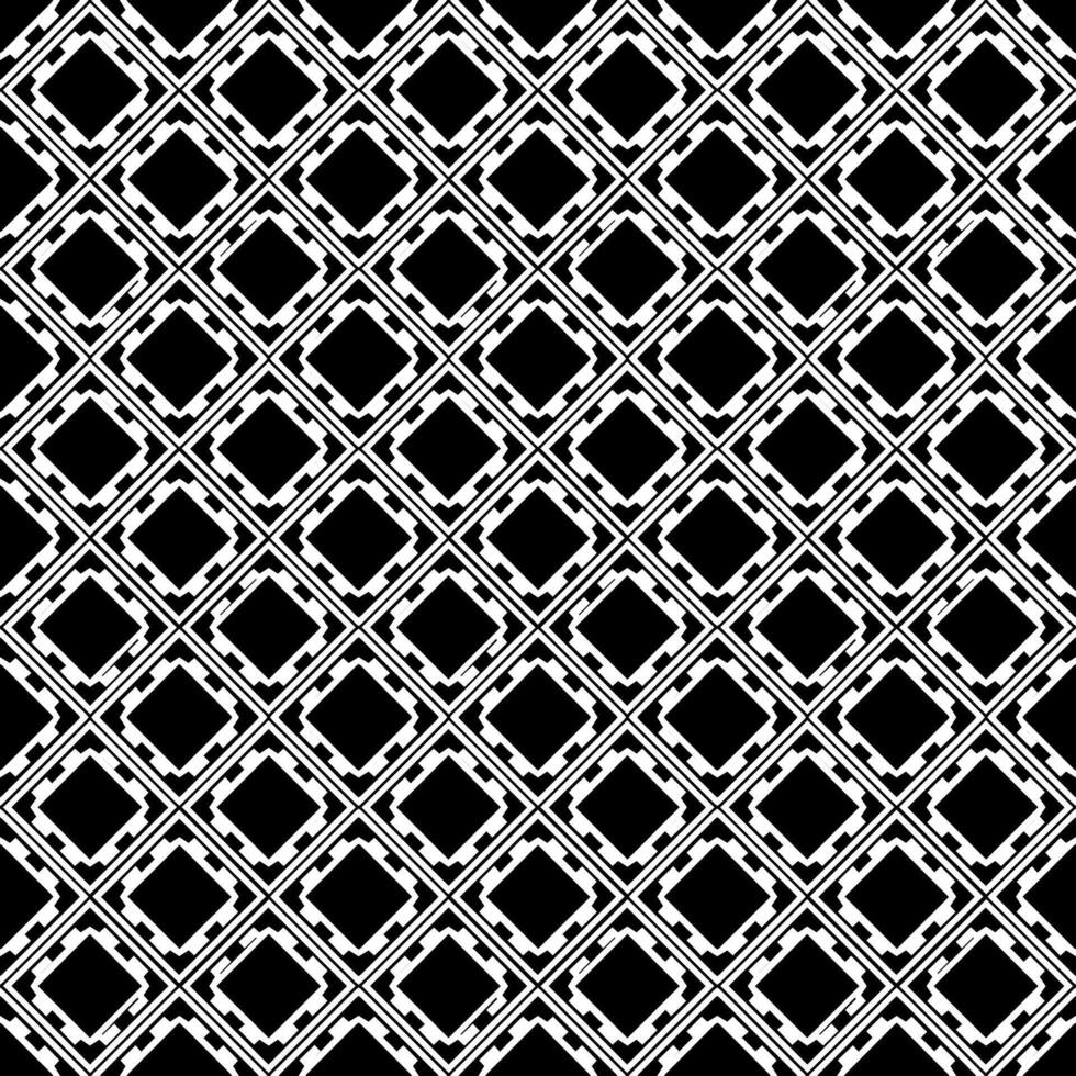 Black and white seamless abstract pattern. Background and backdrop. Grayscale ornamental design. vector