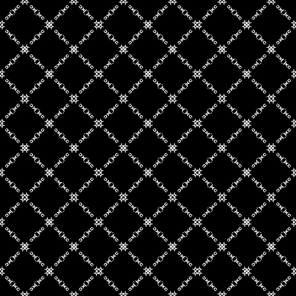 Black and white seamless abstract pattern. Background and backdrop. Grayscale ornamental design. vector