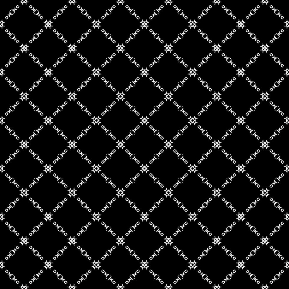 patrón abstracto sin costuras en blanco y negro. fondo y telón de fondo. diseño ornamental en escala de grises. vector