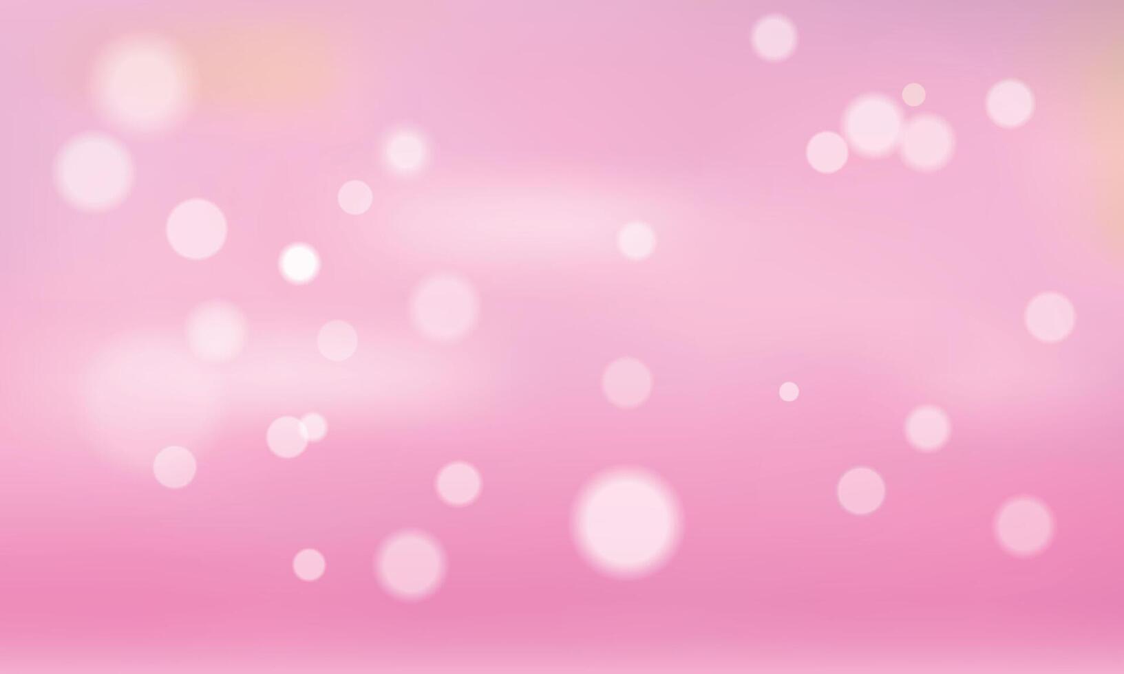 Vector realistic bokeh background design