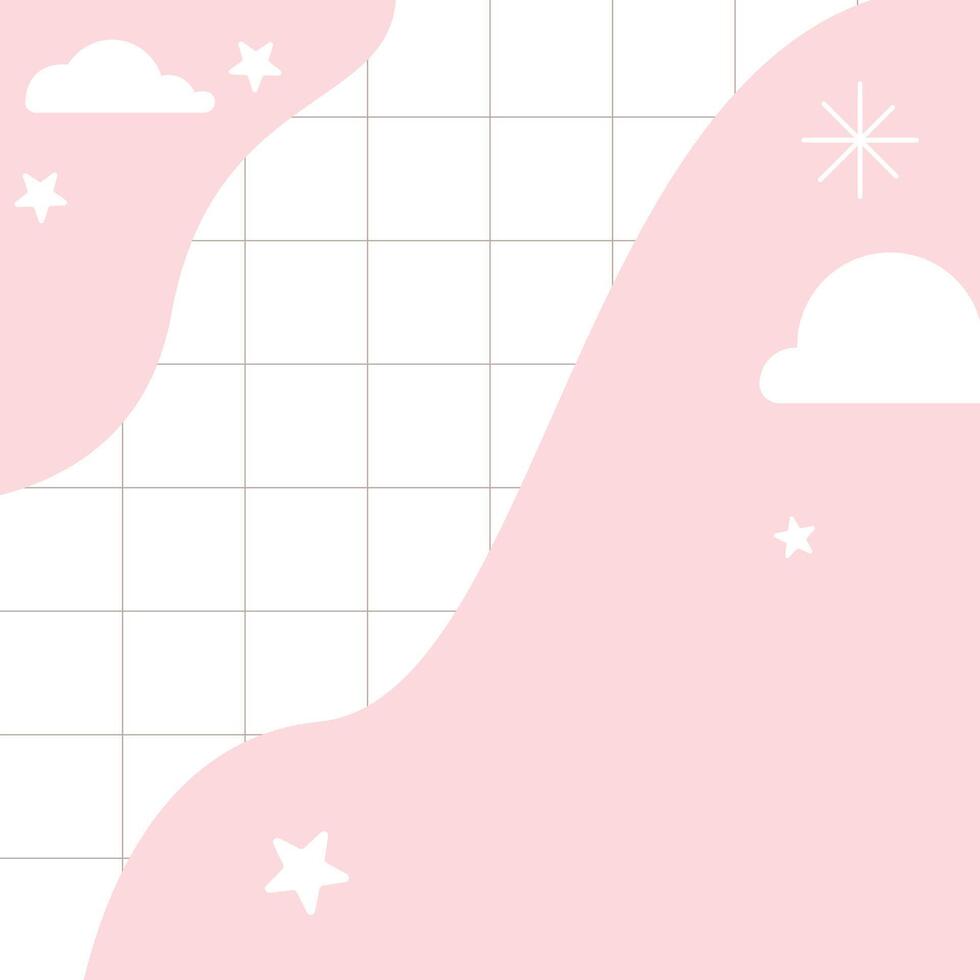 Vector abstract pastel memphis patterned background vector