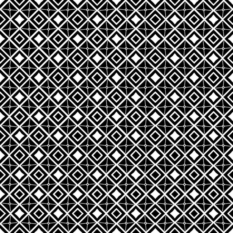 Black and white seamless abstract pattern. Background and backdrop. Grayscale ornamental design. vector