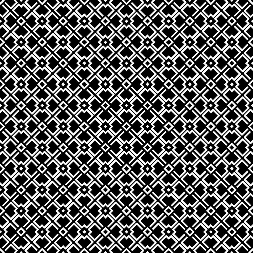 Black and white seamless abstract pattern. Background and backdrop. Grayscale ornamental design. vector