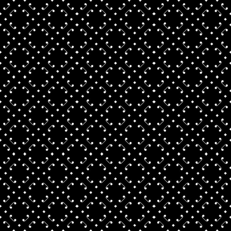 Black and white seamless abstract pattern. Background and backdrop. Grayscale ornamental design. vector