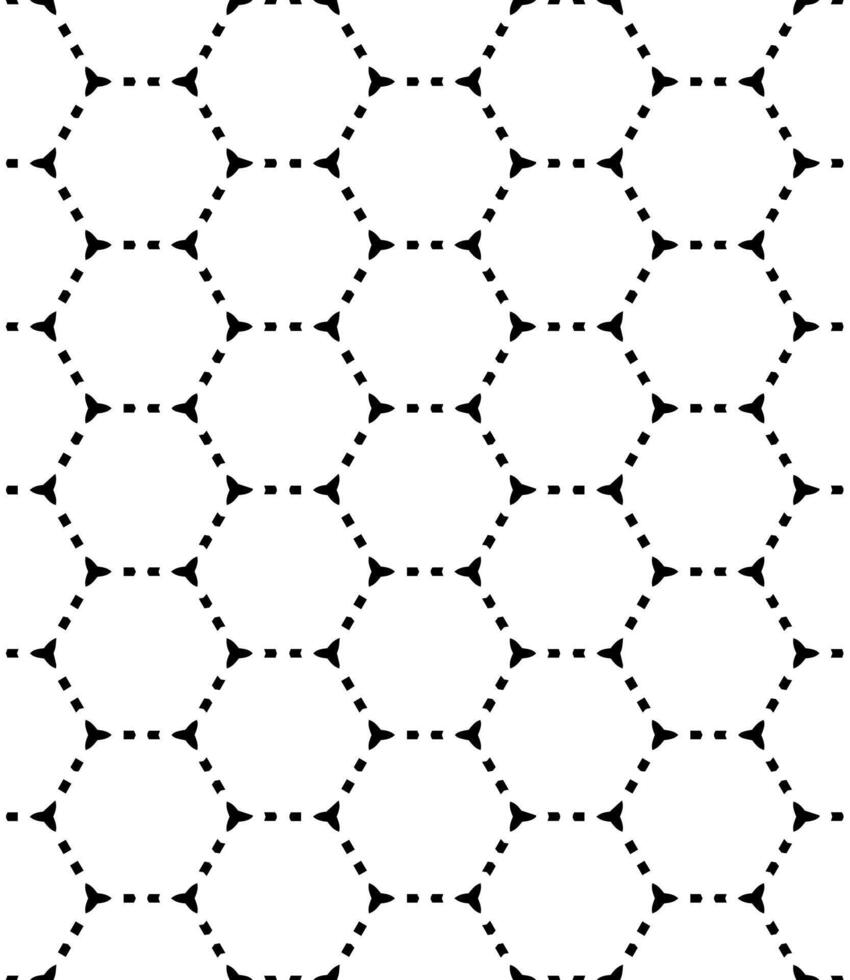 Black and white seamless abstract pattern. Background and backdrop. Grayscale ornamental design. vector