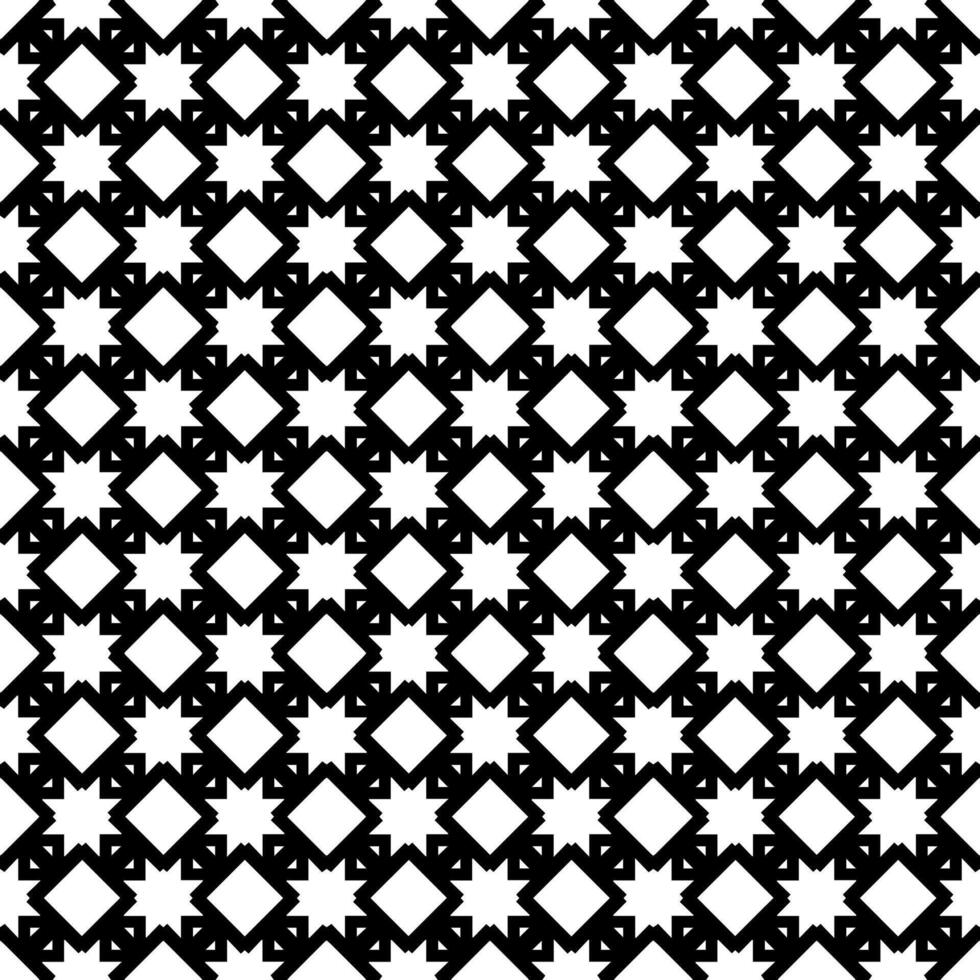 patrón abstracto sin costuras en blanco y negro. fondo y telón de fondo. diseño ornamental en escala de grises. vector