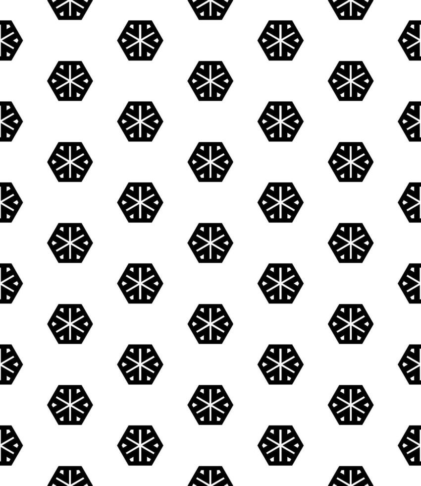 Black and white seamless abstract pattern. Background and backdrop. Grayscale ornamental design. vector