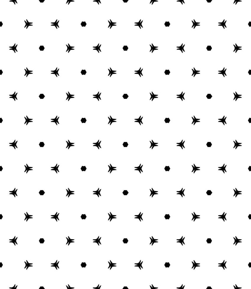 Black and white seamless abstract pattern. Background and backdrop. Grayscale ornamental design. vector