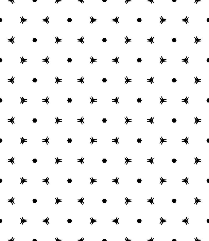 Black and white seamless abstract pattern. Background and backdrop. Grayscale ornamental design. vector