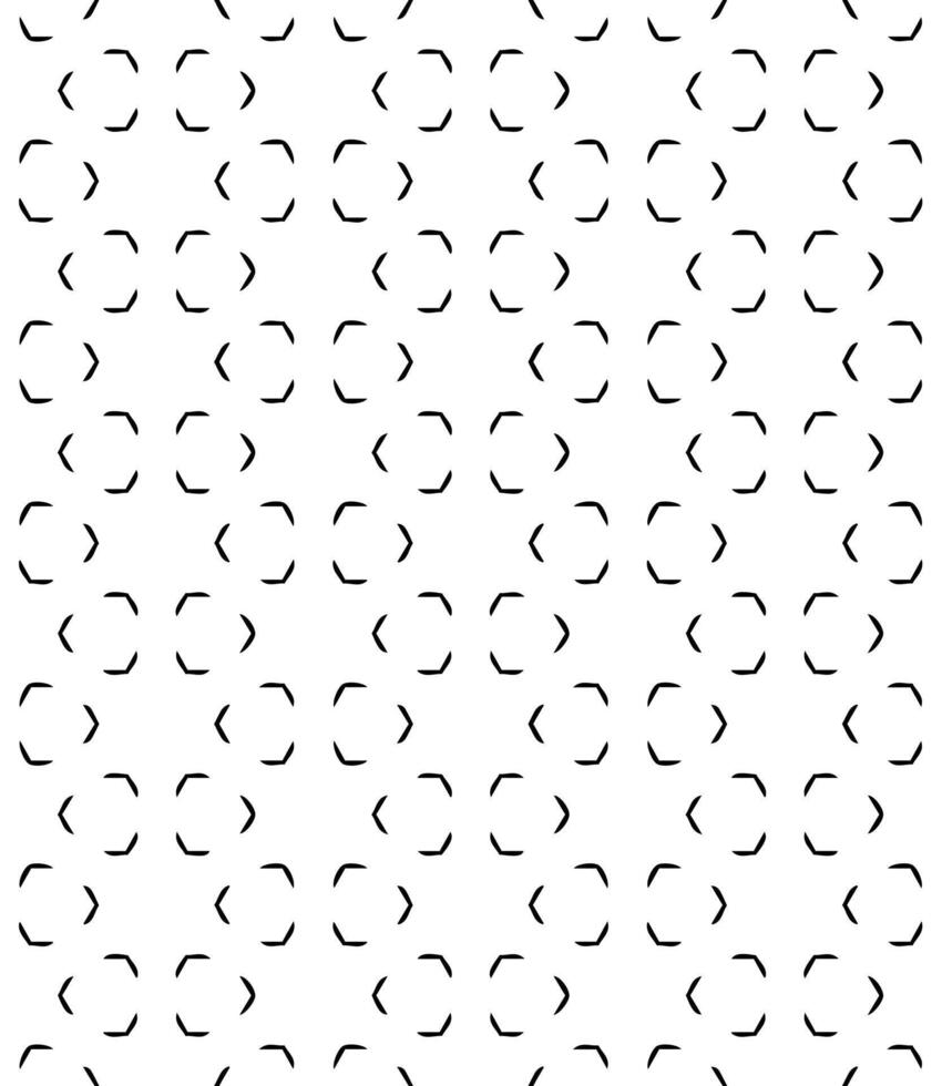 Black and white seamless abstract pattern. Background and backdrop. Grayscale ornamental design. vector