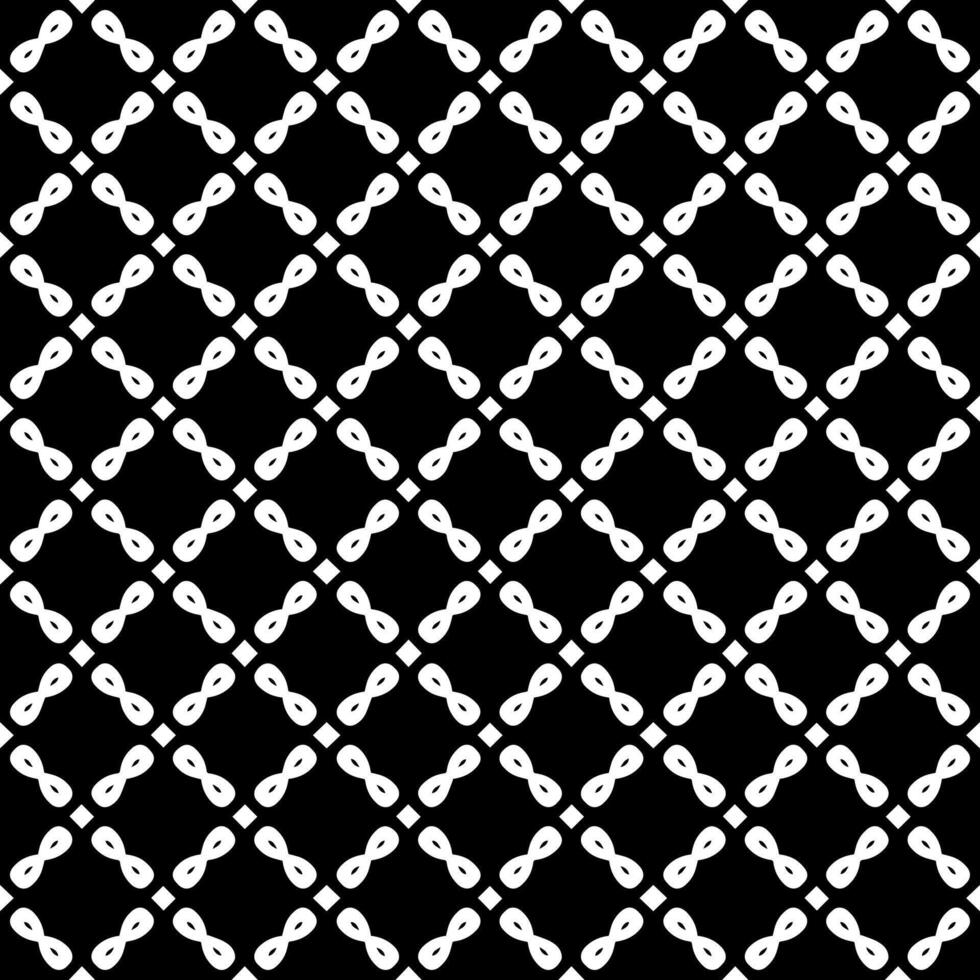 Black and white seamless abstract pattern. Background and backdrop. Grayscale ornamental design. vector