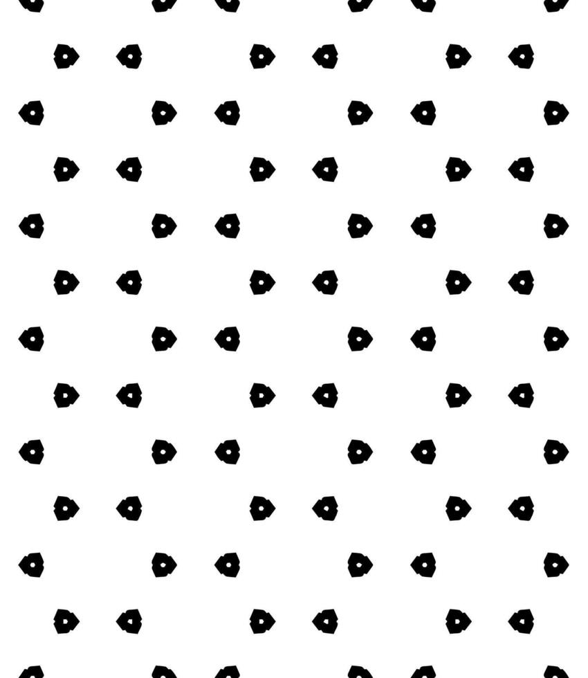 Black and white seamless abstract pattern. Background and backdrop. Grayscale ornamental design. vector