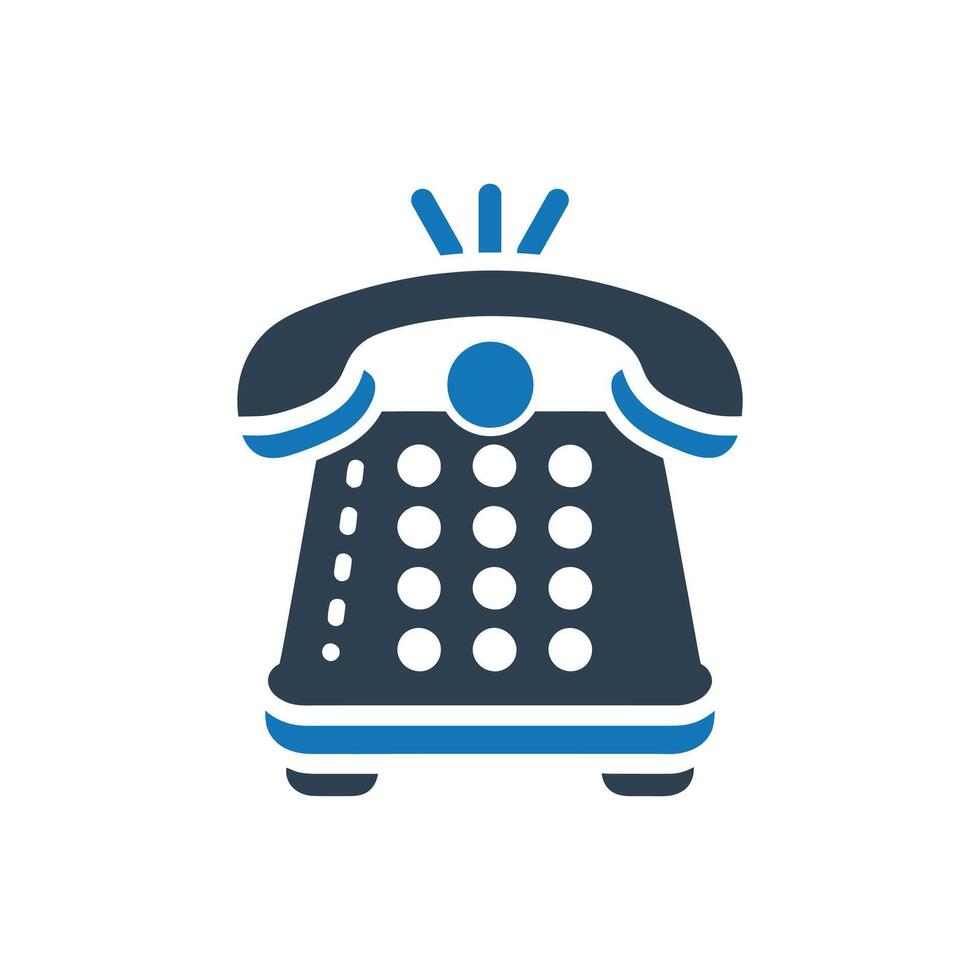 Telephone icon, Phone icon vector