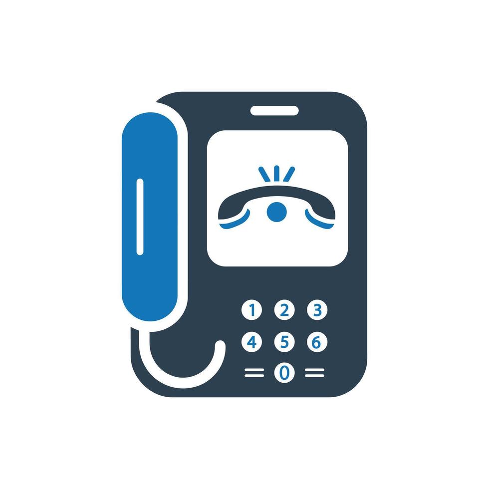 Telephone icon, Phone icon vector