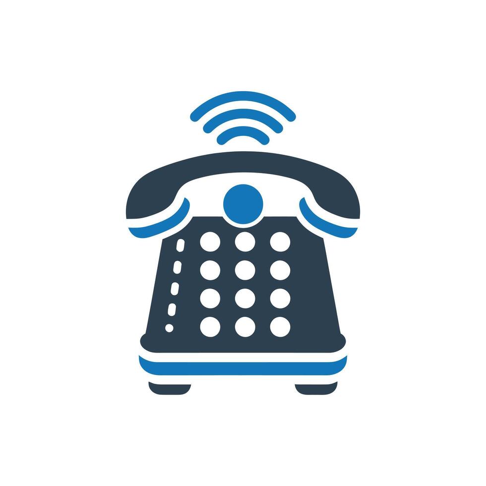 Telephone icon, Phone icon vector