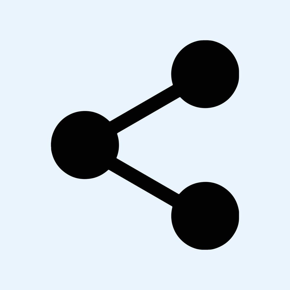 share button with the word x on it vector