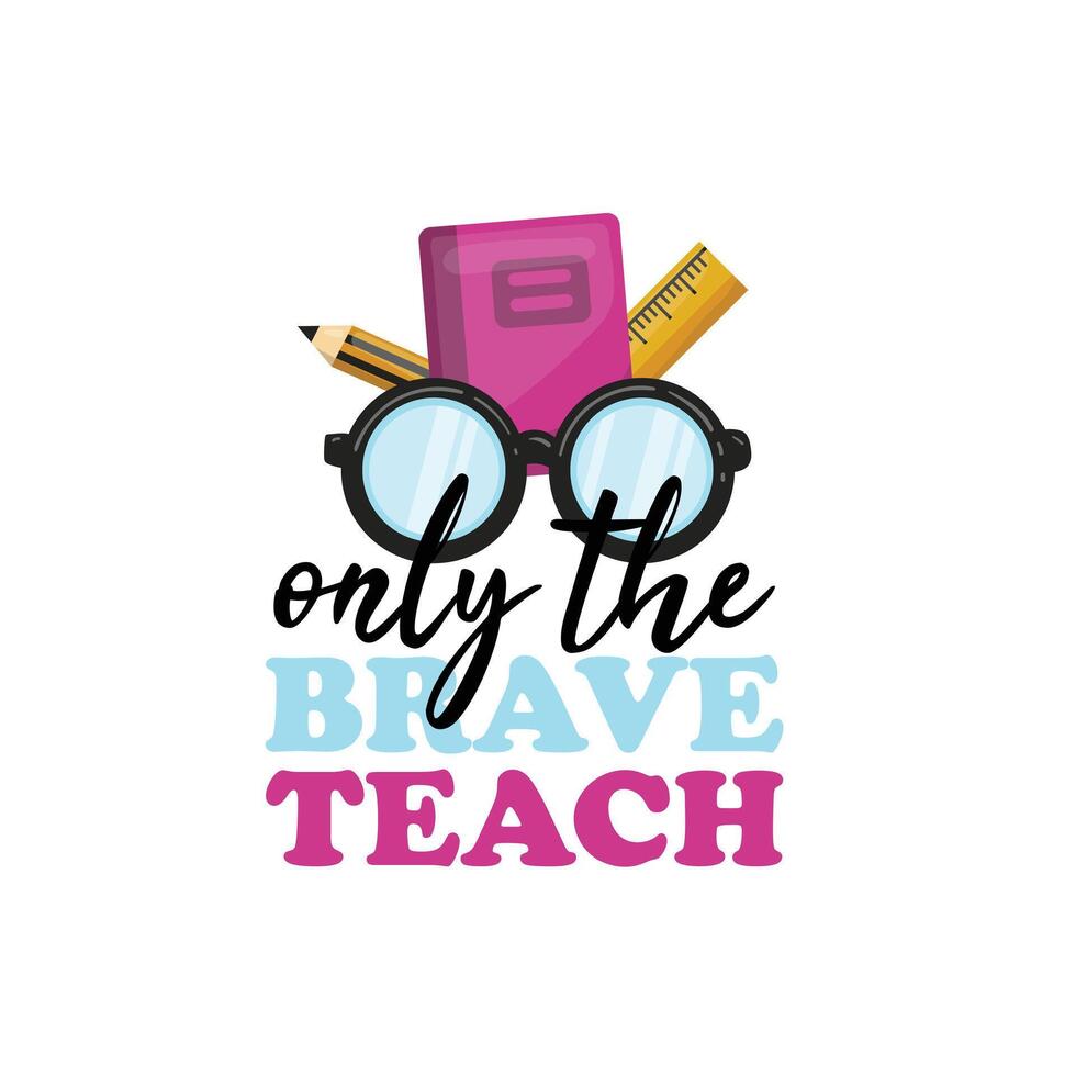 teacher  tshirt design vector