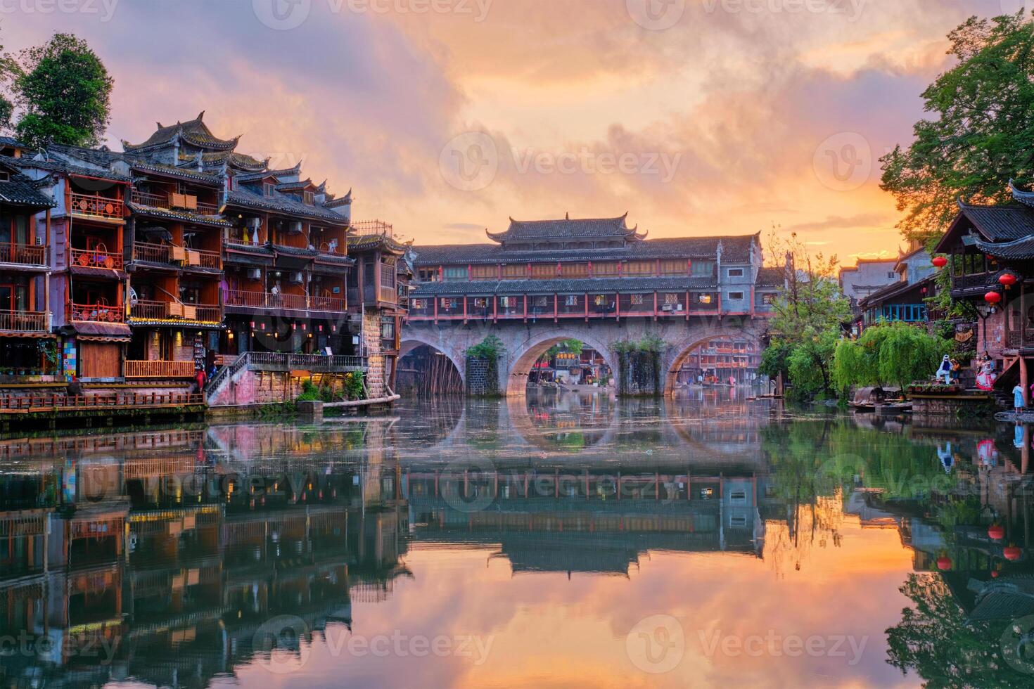 Feng Huang Ancient Town Phoenix Ancient Town , China photo